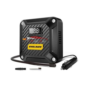 Steel Mate Digital Air Compressor – Digital Tire Inflator for Cars & Bikes
