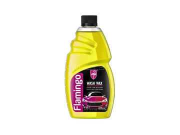 Flamingo Wash & Wax Car Shampoo 500ml – Car Cleaning & Shine Solution