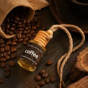 Coffee Bean Car Air Freshener – Long-Lasting Coffee Fragrance for Cars