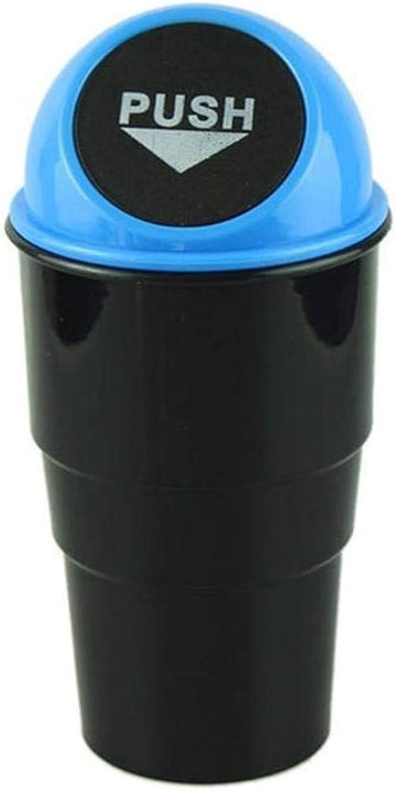 Portable Mini Car Dustbin – Universal Travel Trash Bin for Cars